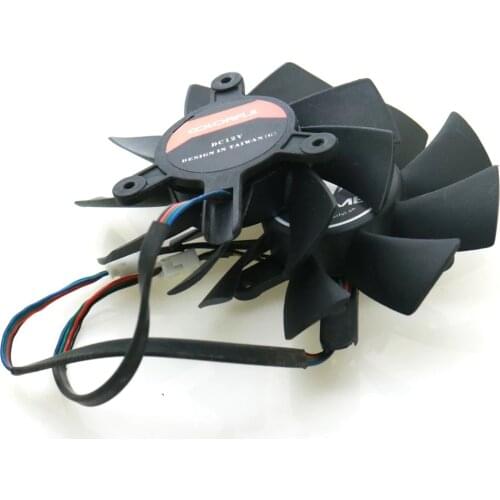 12V VGA Fan For iGame GTX 650 650TI 660 740 750 760 GTX 970 U X Graphics Card Cooling Fan 4Wire 4Pin