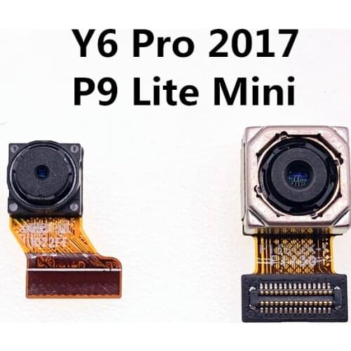 Back Facing Camera Rear Main Camera Big Camera Module Flex Cable For Huawei Y6 Pro 2017 / P9 Lite Mini SLA-L02 L22 Repair Parts