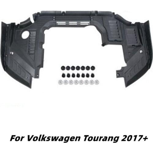 For Volkswagen Tourang 2017 Engine Protective Cover ABS Engine Compartment Dust Cover Engine Cover Decorative Engine Guard Plate