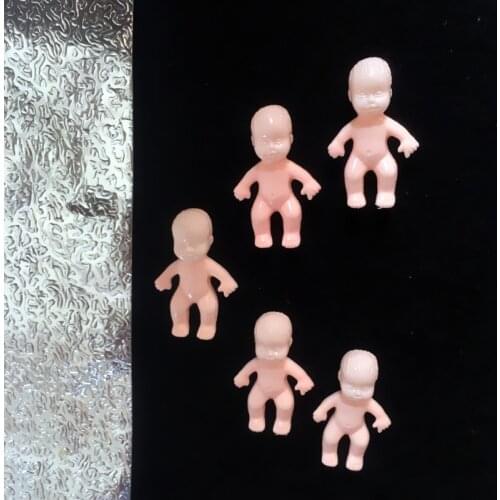1Pair Creative Handmade Little Baby Antique Doll Stud Earrings Girls Trendy Fashion Cute Child Resin Ear Studs for Women E634