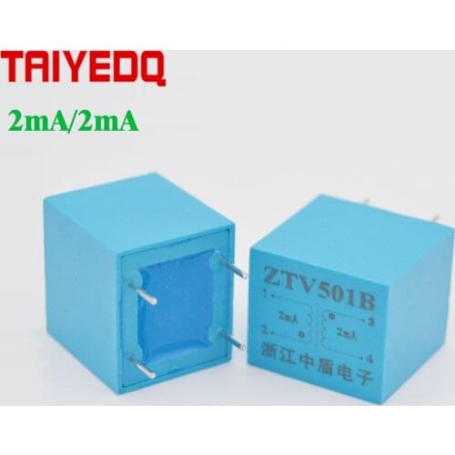 1PCS Micro Current Voltage Transformer 2mA/2mA Capacitor Voltage Transformer Sensor PCB Transformer