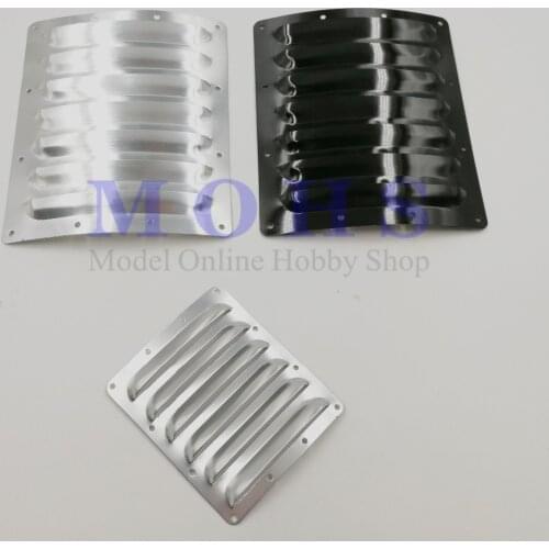 2pcs/lot 75x60x0.5mm 120x100x0.5mm cooling fin for aircraft cowl airplane cowl heat sink air-cooling fin radiation fin