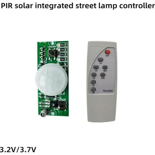 3.2V 3.7V Remote Control PIR Solar Integrated Street Lamp Sensor Circuit Board Solar Induction Mode Controller