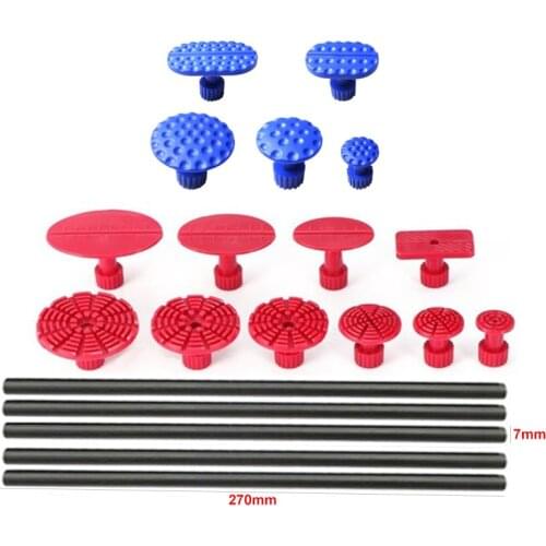 ABS Glue Tabs Auto Body Pulling Car Paintless Dent Repair Tools Glue Tabs Hail Dent Removal Suckers Dent Removal