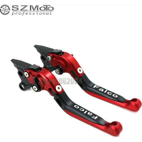 For Aprilia FALCO/SL1000 2000-2004 2003 2002 Aluminum Motorcycle Folding Extendable Adjustable Brakes Clutch Levers With LOGO