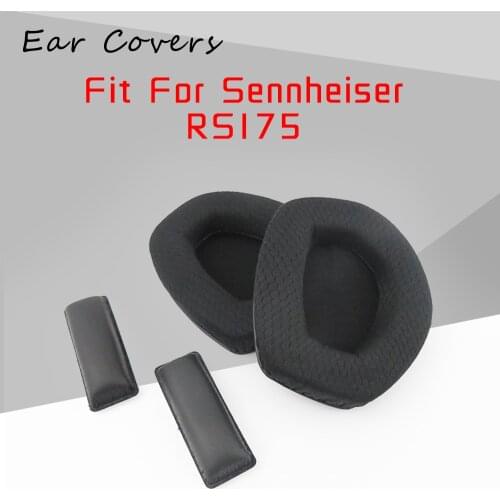 Ear pads for Sennheiser Eapads RS175 RS 175 Headband Headphones Earpad Cushions Covers Velvet Ear Pad Replacement Parts