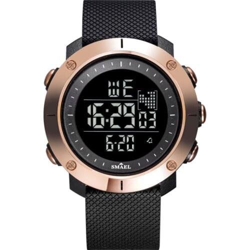 SMAEL Watch Men Led Digital Watches S-shock Big Dial Men Sports Watches Army Strap Electronics Wristwatches Military Watches Men