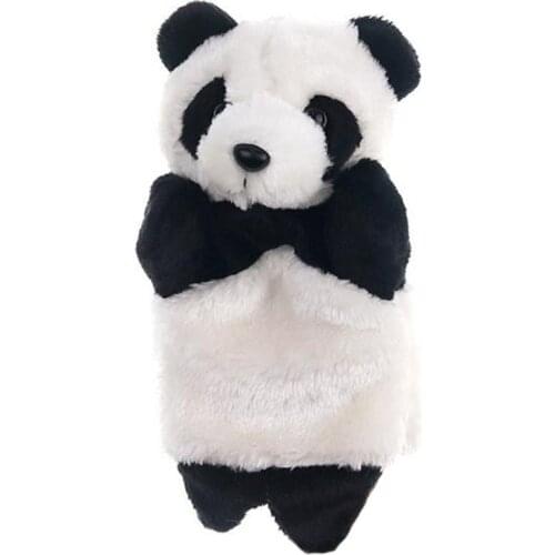Hot Sale Lovely Animals Kids Soft Comfortable Plush Doll Hand Puppets Animals Shape Playing Dolls Toys Learning Education Toy