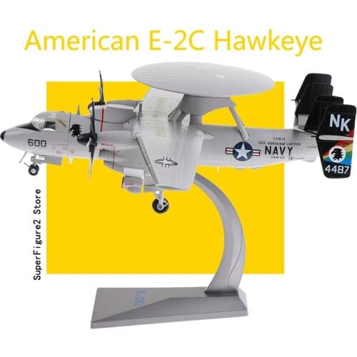 Diecast Airplane 1:72 American E-2C Hawkeye Metal 13.4 inches Plane Model Office Collectable Decoration