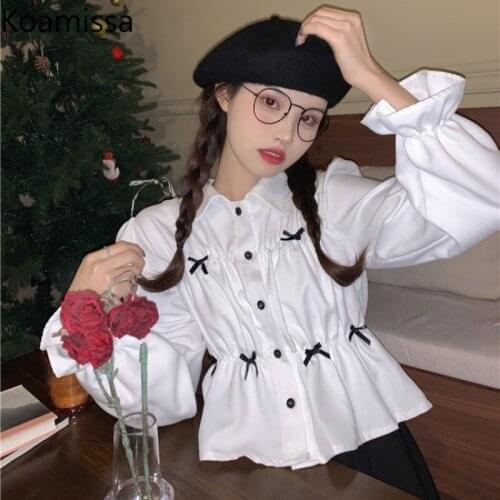 Koamissa Blouses With Bow