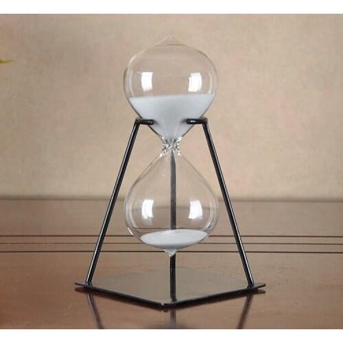 Metal hourglass timer hourglass creative wedding gifts Decoration 153,060 metal stent hourglass