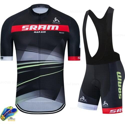 Mens Short Sleeve Jersey Set Summer Road Cycling jersey Outdoor New Team Ropa De Ciclismo Hombre Quick-Dry Mtb Overalls Shorts