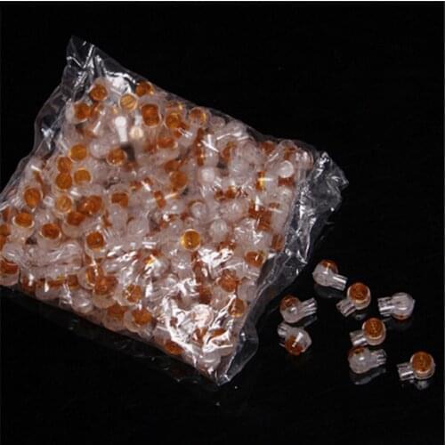 200pcs K1 Connector Crimp Connection Terminal Waterproof Wiring Network Ethernet Telephone Cable Cord RJ45 Connecter Terminal