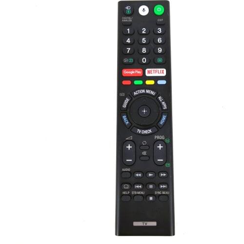 Used Original for sony voice LCD Smart TV Remote control RMF