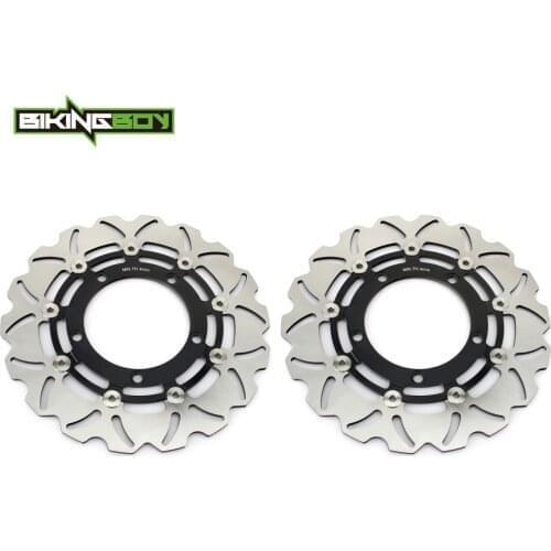 BIKINGBOY Front Brake Discs Disks Rotors Bandit GSF 650 07-19 GSF650 S / ABS GSF 1250 / S 07-11 GSX 1250 ST Traveller 09-14 10