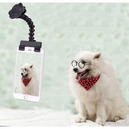 Portable Pet Selfie Stick for Pets Dog Cat fit iPhone Samsung and Smartphone Tablet Pet Dog Accessories Tools