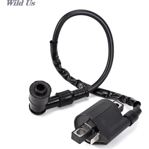 1 Pcs Replacement Ignition Coil For Honda/TRX300/TRX 300/FourTrax For 50cc 90cc 110cc 125cc 150cc 250cc Black