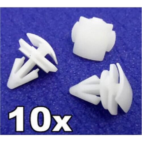 10x For FORVW Trim Clips- Plastic clips for Lower Door Covers, Strips & Sill Mouldings