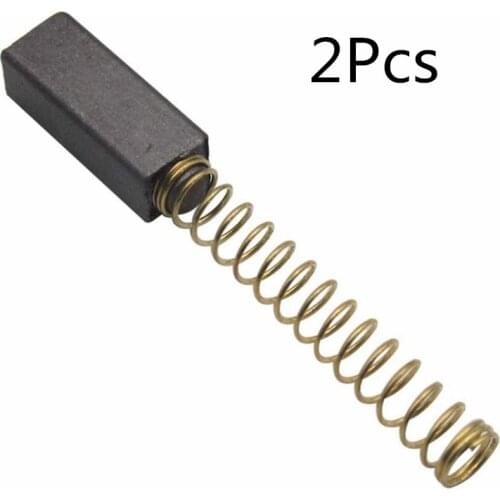 2Pcs Carbon Brushes for Electric Motor Brush Repairing Part Sewing Machine Motor Repairing Part - for Home Sewing Machine