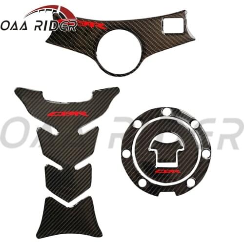 3D Tank Pad Gas Cover Triple Clamp Sticker Kit Decal For Honda CBR600F4 CBR600F4i 1999 2000 2001 2002 2003 2004-2007 Motorcycle
