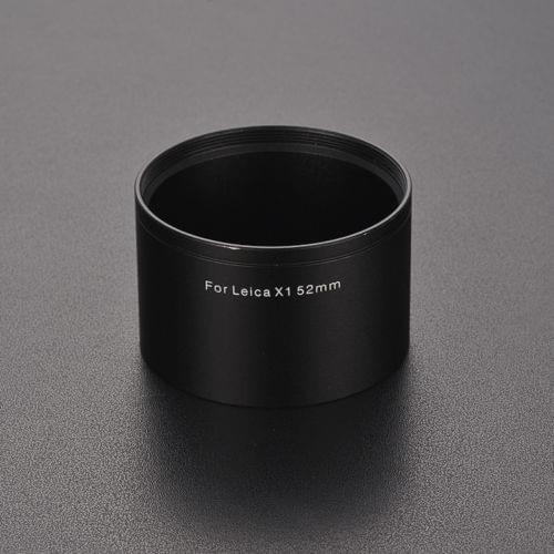 52mm 52 mm filter mount Lens Adapter Tube Ring for Leica X1 X2 XE Camera
