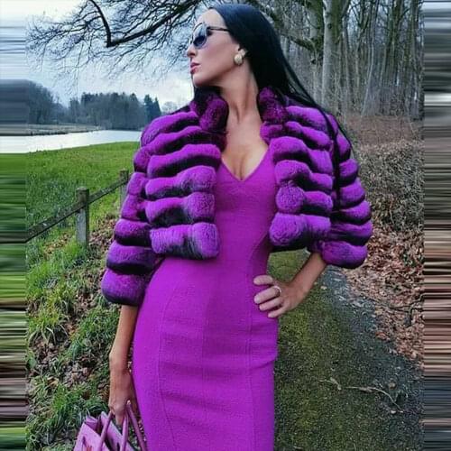 Rabbit Fur Coats Alabling China