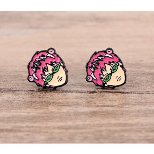 BG1134 New Anime Stud Earrings For Women Enamel Earrings Party Fashion Jewelry Gifts Friends Gifts