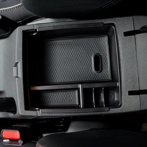 For Hyundai Creta/ix25 Car armrest storage box cover Glove box tray storage box Stowing Tidying Auto styling Accessories