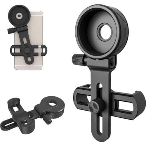 CM-8 CM-4 Universal Phone Adapter Clip Mount Soft Rubber Material Direct Focus on Binocular Monocular Spotting Scope Telescope