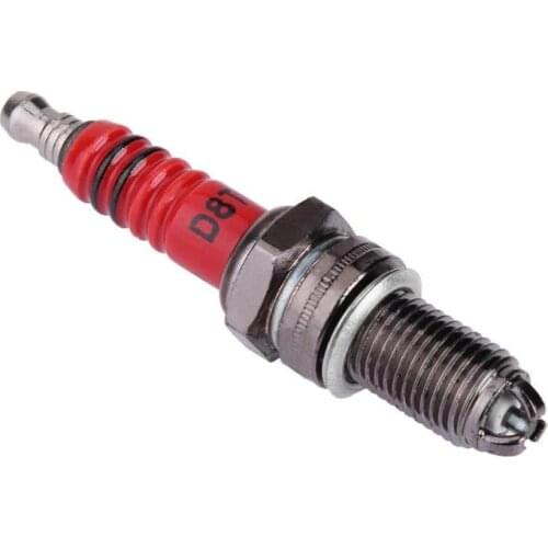 D8TC High Performance 3-Electrode Motorcycle Spark Plug for Honda for Yamaha D8EA D8RC DR8EA D7EA T2197 Car Accessories