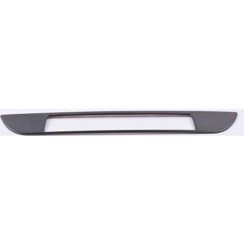 For Mazda CX5 CX-5 KF 2017 2018 2019 Car Styling Stainless steel Air Conditioning CD Panel Decorative Cover Trim Sticker 2Models