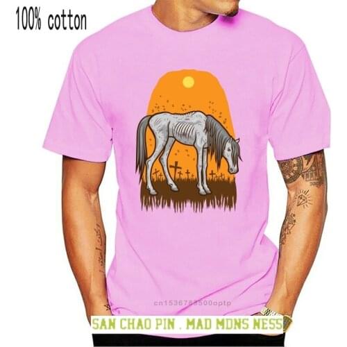 The Hangmans Horse T Shirt Faddish Pure Cotton Youth T Shirt Livestock Print 3d T Shirts Drop Shipping Male Tops Tees