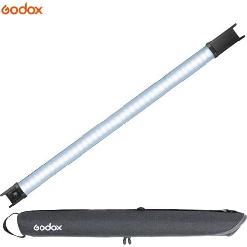 Godox TL60 Full-Color RGB Tube Light 2500-6500K CRI 96 TLCLBattery \On-board Buttons/ APP/ Remote/ DMX Control with Carry Bag