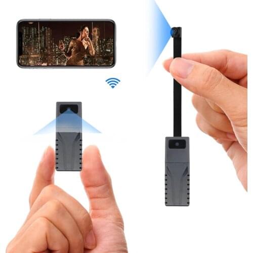 JOZUZE HD 720P DIY Portable WiFi IP Mini Camera P2P Wireless Micro webcam Camcorder Video Recorder Support Remote View TF card