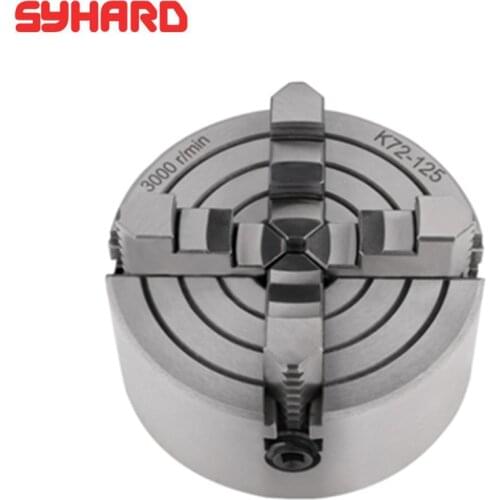 K72 4jaw Lathe Chuck K72 80/100/125/160/200/250/320/400 independent Self-Centering