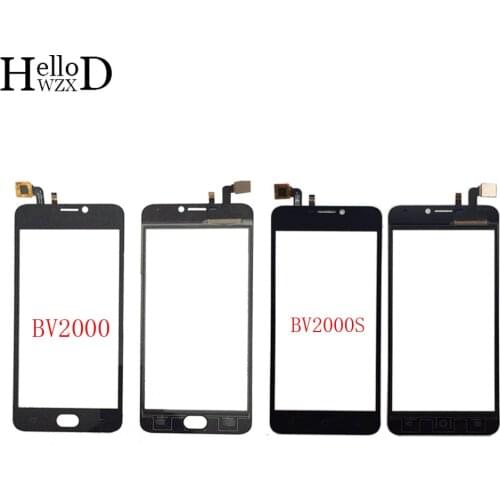 Mobile Touch Screen Digitizer Panel For BlackView BV2000 BV2000S Front Glass Touch Screen TouchScreen Sensor 3M Glue Wipes