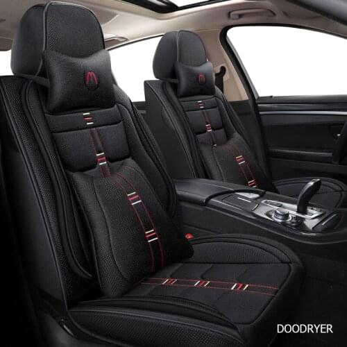 DOODRYER flax car seat cover set For Mazda All Model mazda 3 5 6 8 CX-5 CX-7 MX-5 cx3 CX-9 CX-4 atenza car seats styling