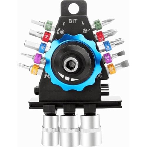 15 pcs Screwdriver bit Silent Ratchet Inner Hexagon Trox-shaped Hexagonal Torx Magnetic Screwdriver Set