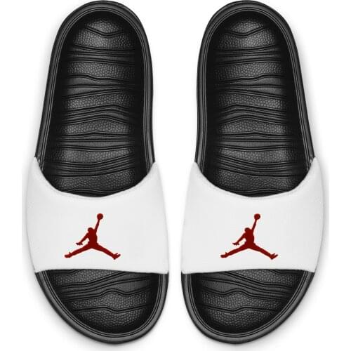 Original Nike Jordan Break Slide Male Slippers-White AR6374-016