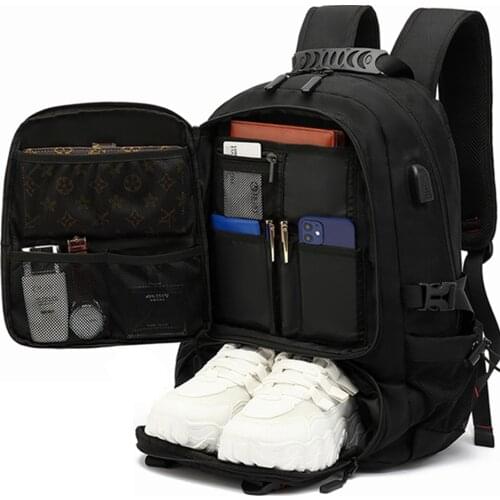 Backpack mens outdoor mountaineering leisure large capacity travel extra large schoolbag 60L luggage Large Backpack