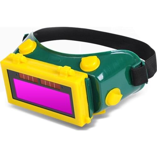 Solar Power Automatic Variable Light Argon Arc Welding Electric Welding Glasses Welding Anti Glare Protections Clamshell Design
