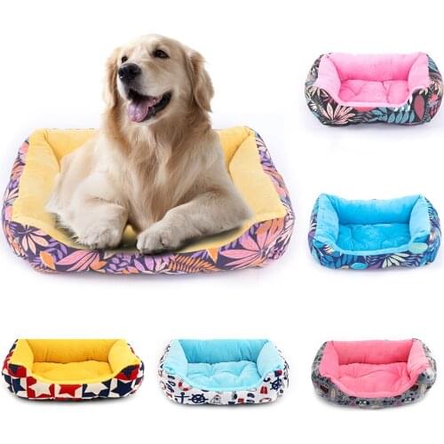 Pet Products Dog Bed Bench Dog Beds Mats For Small Medium Large Dogs Puppy Bed Lounger Dog Sofa Cat House Pet Kennel Chihuahua