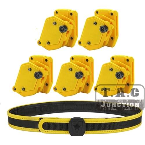 IPSC USPSA IDPA 1.5" Shooting Inner & Outer Belt Competition High Speed 5x Multi-Angle Speed Pistol Magazine Pouch Mag Holster