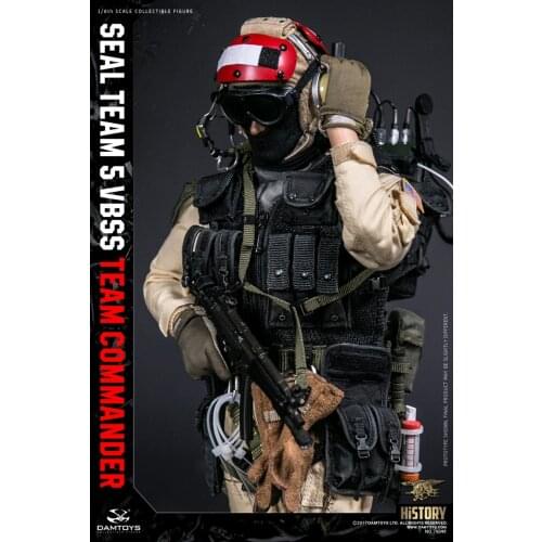 1/6 Action Figures DAMTOYS DAM78046 seals VBSS 5 team commander red helmet