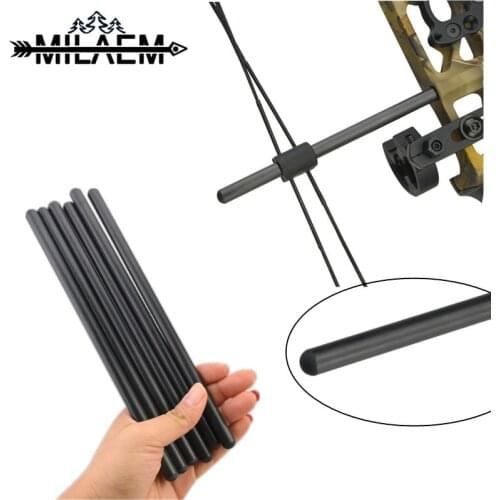 1 pc Archery Compound Bow String Stop Bracket Carbon Suppressor Rod Compound Bow Equipment Outdoor Hunting Shooting Accesories
