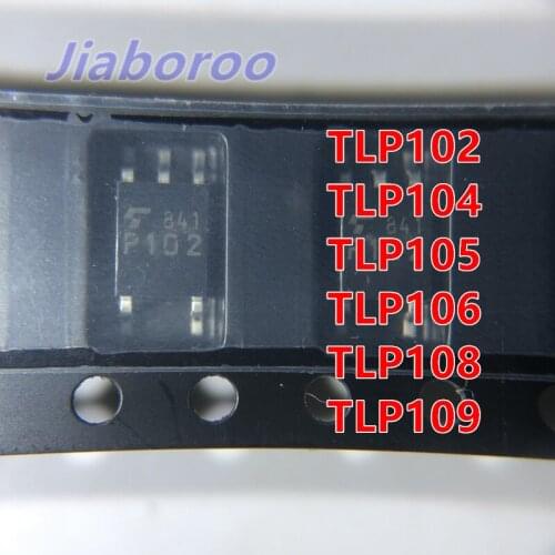 10pcs TLP102 TLP104 TLP105 TLP106 TLP108 TLP109 P102 P104 P105 P106/108 P109 SOP5