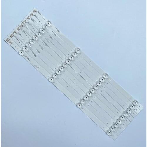 5set=45pcs LED backlight strip for TCL L55P3CUS LVU550ND1L cd9w27 55BC7600 55U6780C 4C-LB5504-HR17J HR18J 55HR330M04B5 V4