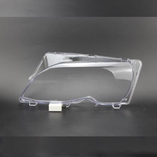 E46 lens lampshade Plastic transparent glass Lens shield Lamp protection plastic for bmw E46 2003-2005 Headlight cover