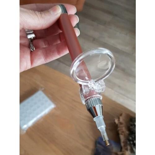 5D Diamond Painting Accessories Dot Punch Pen With Magnifier Moasic Embroidery Tools Kits