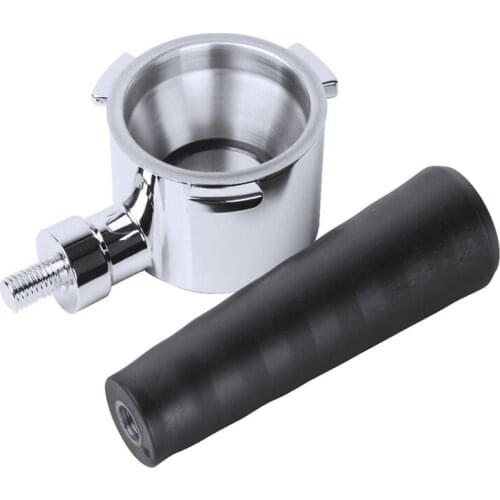 Coffee Machine Bottomless Handle Stainless Steel Three-ear Filter Accessories